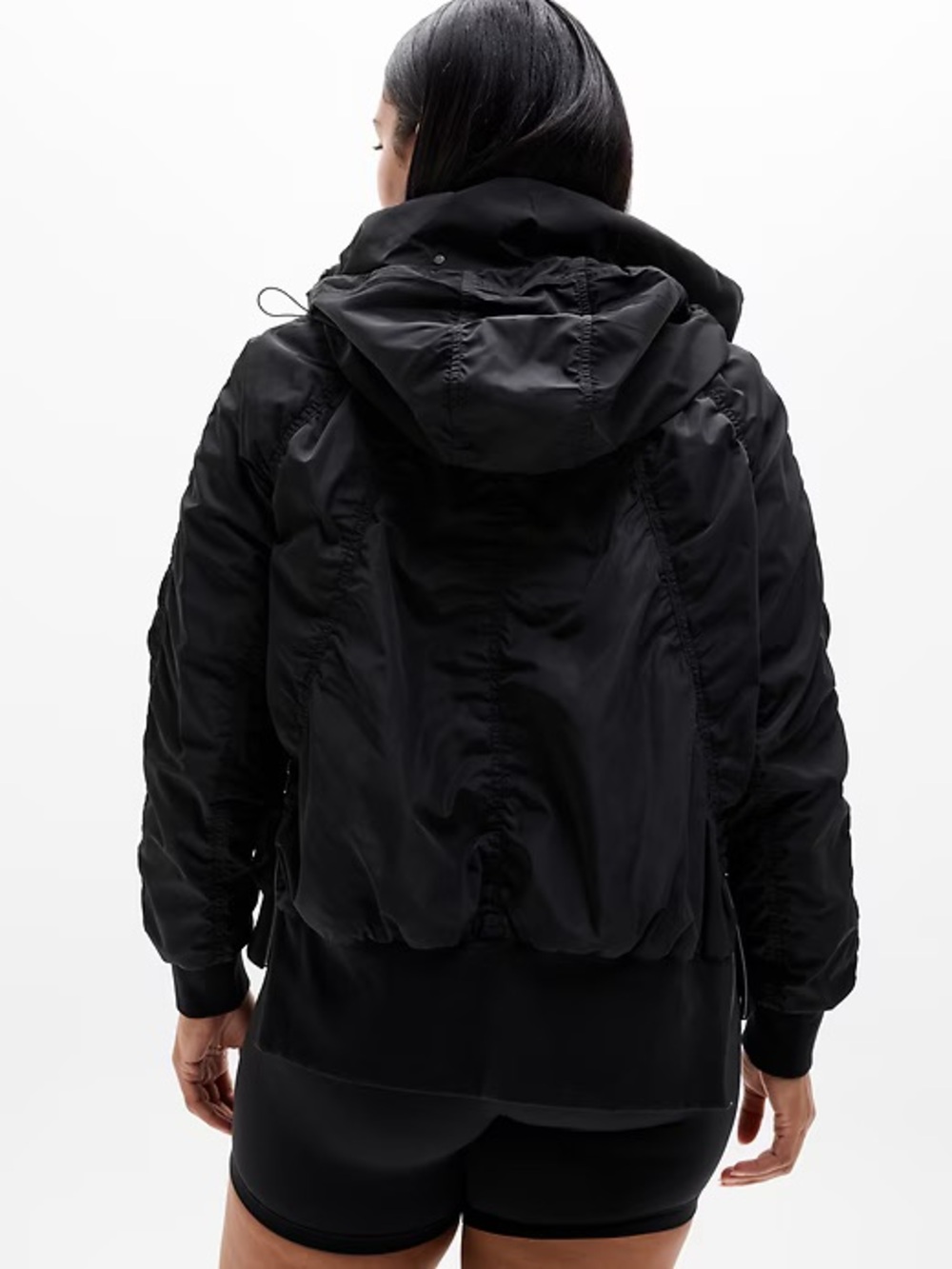 Athleta Black Jetset Bomber - Picture 4 of 15